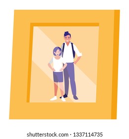 portrait with couple picture