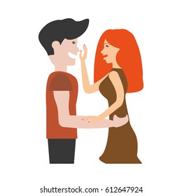 portrait couple romantic image
