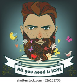 portrait of cute barber