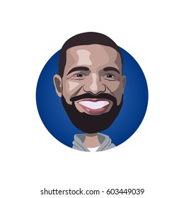 Portrait Of Drake Icon