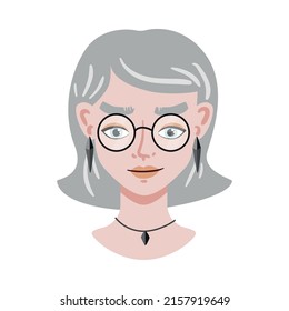 Portrait face creator composition with isolated human characters head on blank background vector illustration