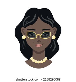 Portrait face creator composition with isolated human characters head on blank background vector illustration