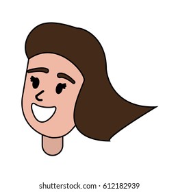 portrait female cartoon image