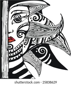 Portrait of the girl