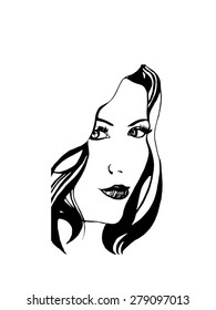 Portrait of a girl.