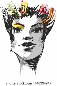 portrait of a girl