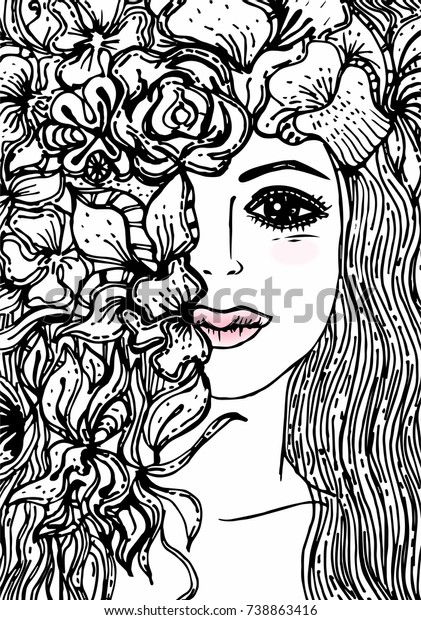 54 Top Coloring Book Pages Portrait Pictures