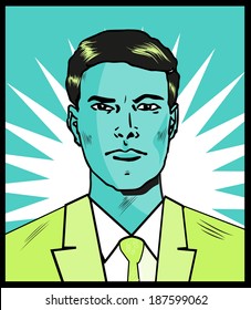 Portrait of a handsome businessman 