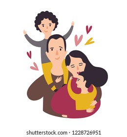 Parent Support Cartoon High Res Stock Images Shutterstock