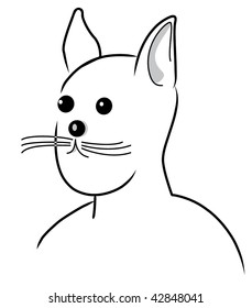 portrait hare