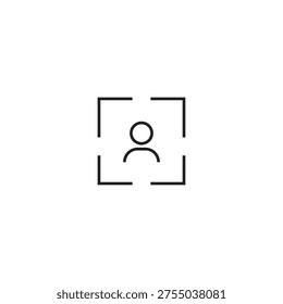 portrait icon illustration element design