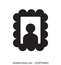 Portrait icon. Trendy Portrait logo concept on white background from museum collection. Suitable for use on web apps, mobile apps and print media.
