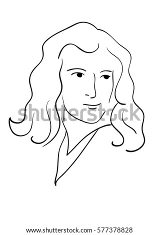 Portrait. Isaac Newton