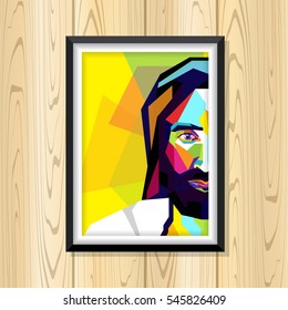 PORTRAIT OF JESUS IN POP ART