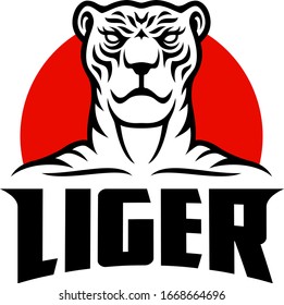 Portrait of Liger Character Design