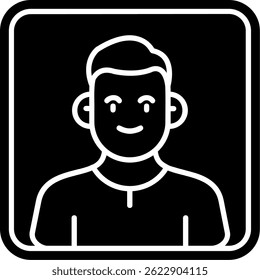 Hochformat Linie Vektor Symbol Design
