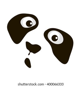 Portrait little panda. Print for t-shirt. simple sign a panda - design template. Panda ,panda drawing,panda image,panda logo,panda art,panda vector,
panda design,panda isolated,panda illustration

