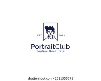 Portrait Logo I Male Avatar Logo