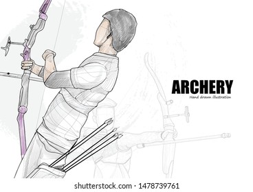 355 Archery watercolor Images, Stock Photos & Vectors | Shutterstock