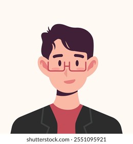 Portrait of a man with casual appearance for avatar