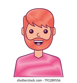 portrait man face laughing happy image