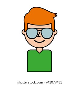 portrait man young avatar character male