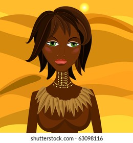 Portrait of a native