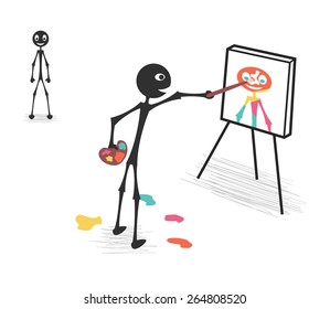 portrait painting