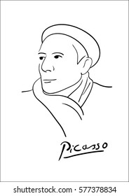 Portrait. Picasso