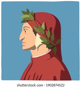 Portrait of the poet Dante Alighieri