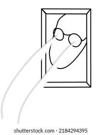 Retrato con rayos por ahí