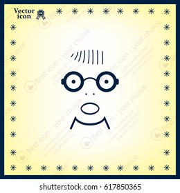 Portrait of surprised or amazed man