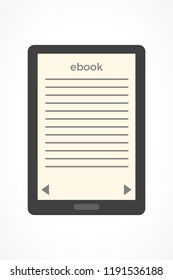 portrait view of ebook in smartphone tablet