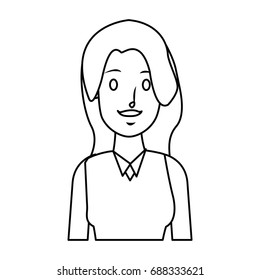 portrait woman character employee work person
