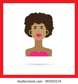 Portrait of young African American  woman 