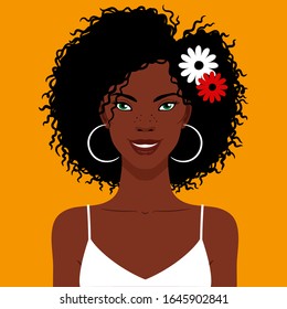 横顔 笑 女性 のイラスト素材 画像 ベクター画像 Shutterstock