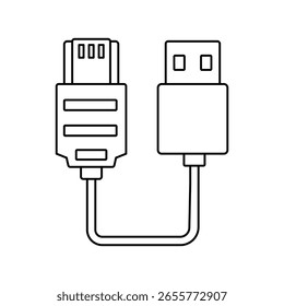 ports icon with white background vector stock illustration