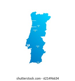 Portugal Cities Map