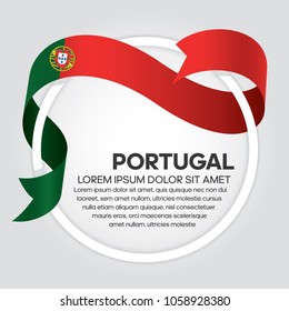 Portugal flag background