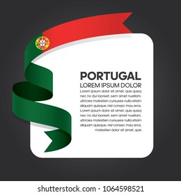 Portugal flag background