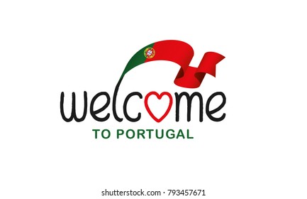 Portugal flag background
