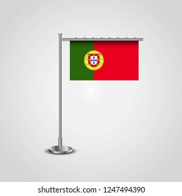 Portugal Flag Pole