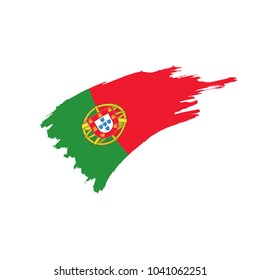 Portugal flag, vector illustration
