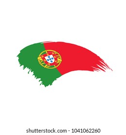 Portugal flag, vector illustration