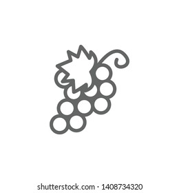 Portugal, grapes icon. Element of Portugal icon. Thin line icon for website design and development, app development. Premium icon