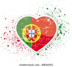 portugiesische Herzflagge