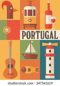 Portugal icon set