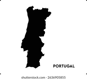 Portugal icon vector design, Portugal Logo design, Portugal's unique charm and natural wonders, Use it in your marketing materials, travel guides, or digital projects, Portugal map logo vector, geogra