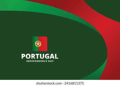 Portugal Independence Day Vector Design Illustration