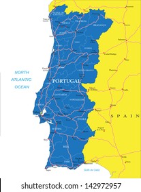 Portugal map